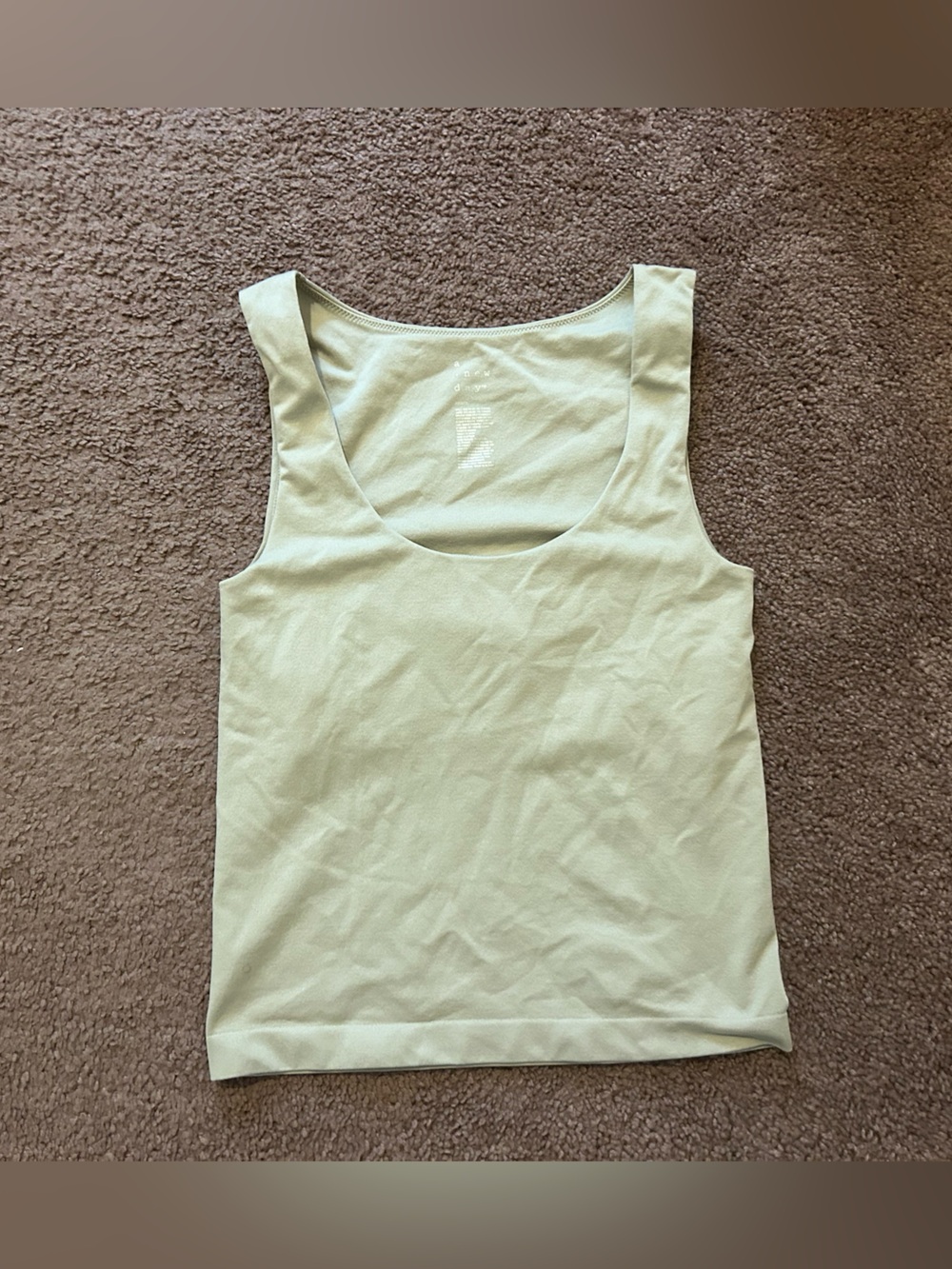 Target Pale Yellow Women's Tank Top